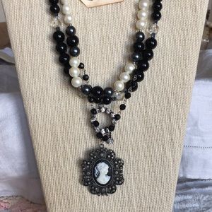 Cameo necklace